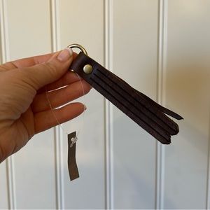 Brand New Portland Leather Goods keychain tassel